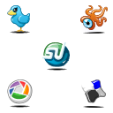 Social Charms Icon Pack
