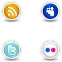 Social Stickers Icons