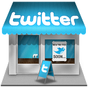 Twitter Shop Icon 128x128 png