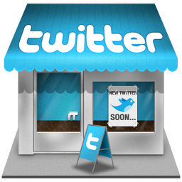 Twitter Shop Icon 256x256 png