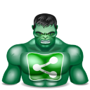 Sharethis Hulk Icon