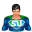 StumbleUpon Superman Icon 32x32 png