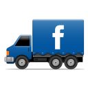 Social Truck Facebook 2 Icon 128x128 png