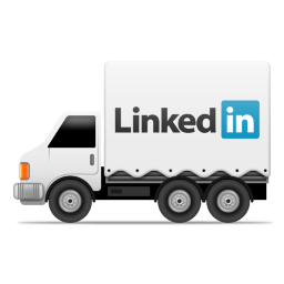 Social Truck LinkedIn 1 Icon 256x256 png