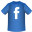 T Shirt Facebook 2 Icon 32x32 png