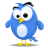 Twitter Only Icon 48x48 png