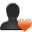 User 2 Save Bookmark Heart Icon 32x32 png