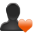 User 2 Save Bookmark Heart Icon