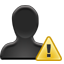 User 2 Alert Icon 64x64 png