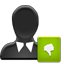 User Thumb Down Icon 64x64 png
