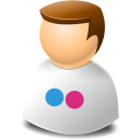User Flickr Icon 128x128 png
