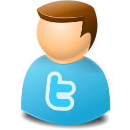 User Twitter Icon 256x256 png