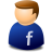 User Facebook Icon 48x48 png