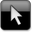 Black Style 04 Pointer Icon 32x32 png