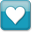 Blue Style 01 Heart Icon 32x32 png
