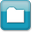 Blue Style 03 Folder Icon 32x32 png
