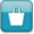 Blue Style 12 Shopping Icon 32x32 png