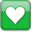 Green Style 01 Heart Icon 32x32 png