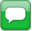 Green Style 02 Talk Icon 32x32 png
