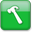 Green Style 06 Tools Icon 32x32 png