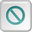 Grey Style 14 No Entry Icon 32x32 png
