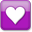 Purple Style 01 Heart Icon 32x32 png