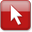 Red Style 04 Pointer Icon 32x32 png