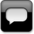 Black Style 02 Talk Icon 48x48 png