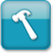 Blue Style 06 Tools Icon 48x48 png