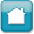 Blue Style 11 Home Icon 48x48 png