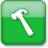 Green Style 06 Tools Icon 48x48 png