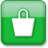 Green Style 12 Shopping Icon 48x48 png