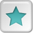 Grey Style 09 Star Icon 48x48 png