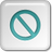 Grey Style 14 No Entry Icon 48x48 png