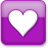 Purple Style 01 Heart Icon 48x48 png
