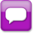 Purple Style 02 Talk Icon