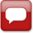 Red Style 02 Talk Icon