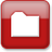 Red Style 03 Folder Icon