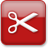 Red Style 05 Cut Icon 48x48 png