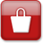 Red Style 12 Shopping Icon