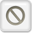 White Style 14 No Entry Icon 48x48 png