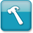 Blue Style 06 Tools Icon 65x65 png