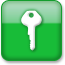 Green Style 07 Key Icon 65x65 png