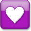Purple Style 01 Heart Icon