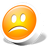 WebDev Emoticon Sad Icon