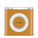 iPod Nano Orange Icon 128x128 png