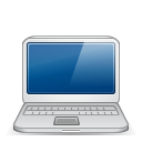Macbook White Icon 128x128 png
