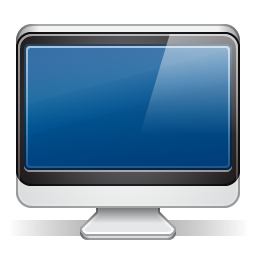 iMac Black Icon 256x256 png