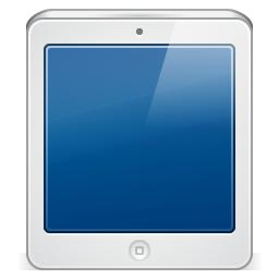 iPad White Icon 256x256 png