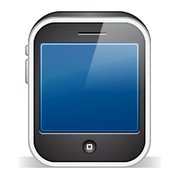 iPhone 3GS Black Icon 256x256 png